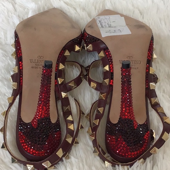 VALENTINO GARAVANI Camouflage Rockstud Pumps. - Picture 6 of 12